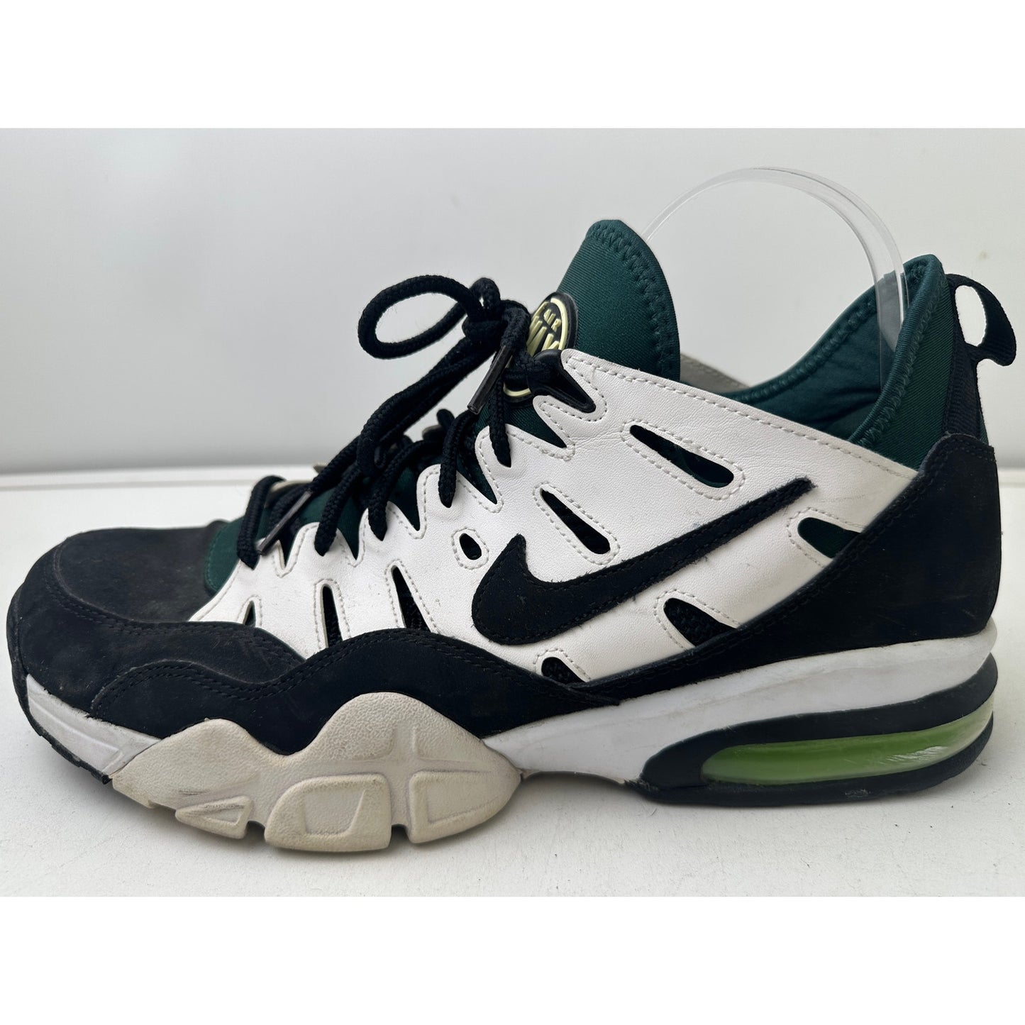 Nike Air Trainer Max '94 Low "Dark Pine" Black/White/Green Sneakers Men's Sz 10