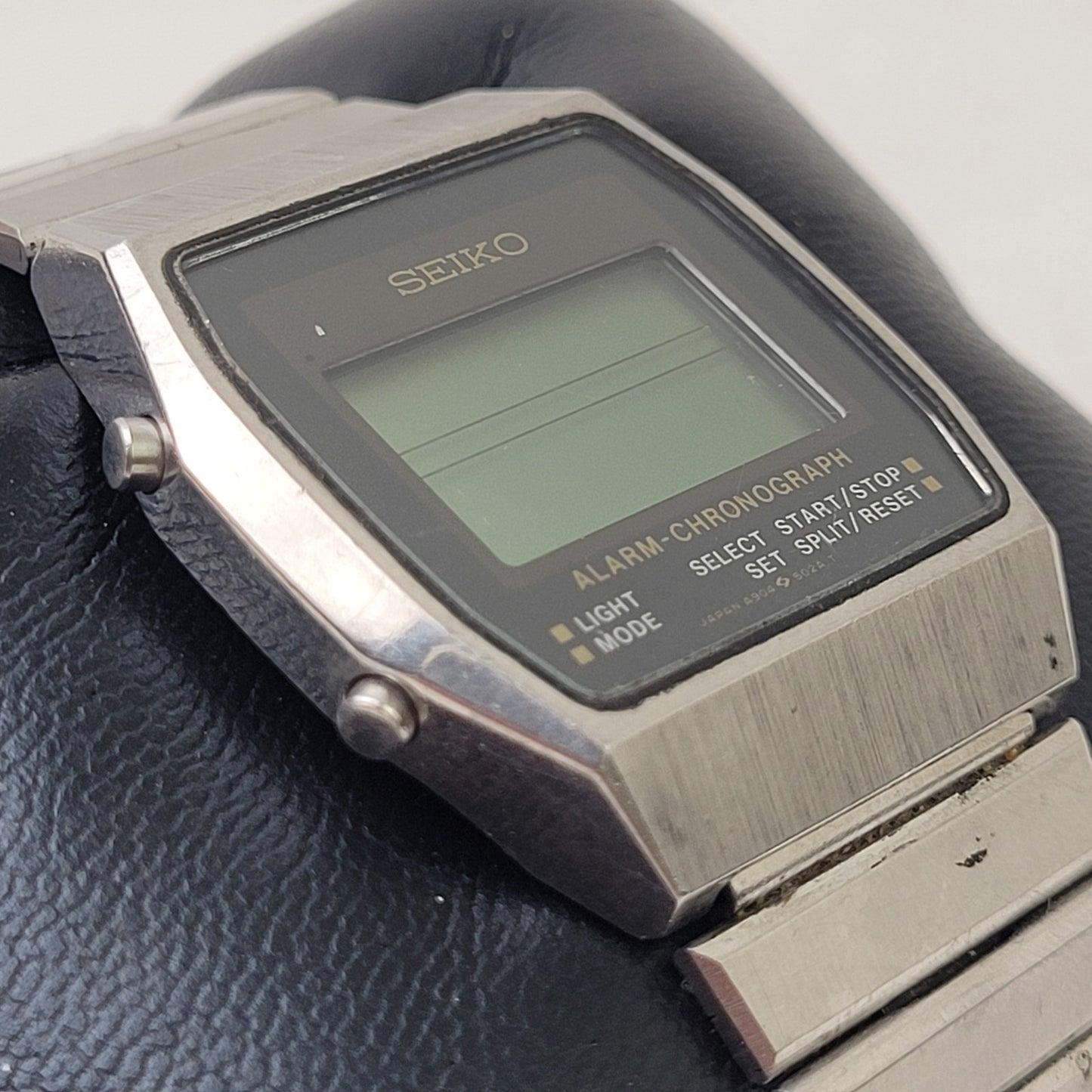 Vintage Seiko Silver A904-5040 Digital Watch | Needs New Battery, Untested