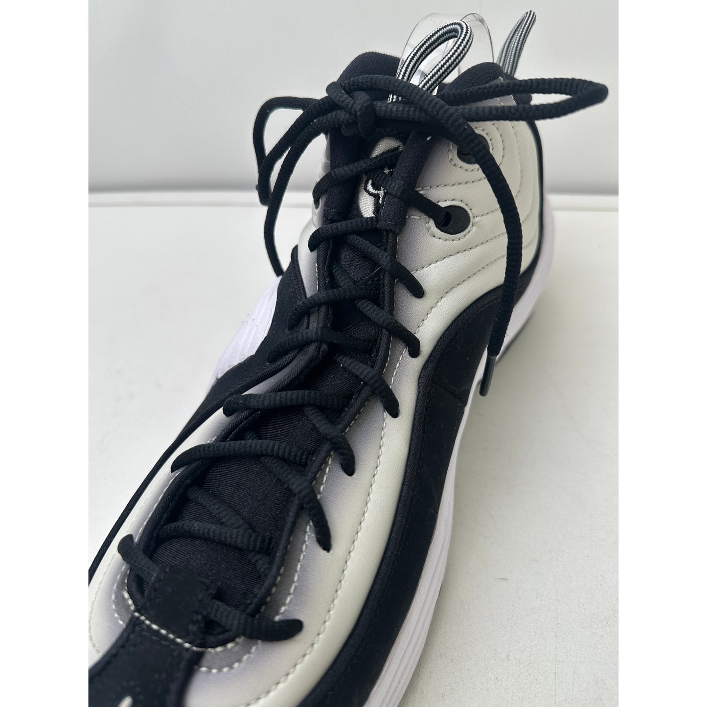 Nike Air Penny 2 "Panda" Black/White Sneakers Men's Sz 11