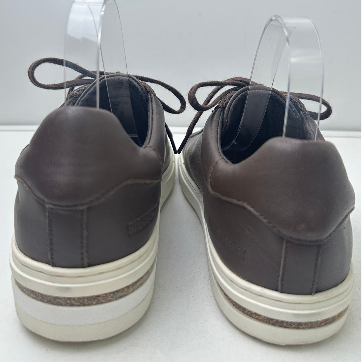Birkenstock Bend Low Roast Brown Smooth Leather Sneakers Women's Sz 9