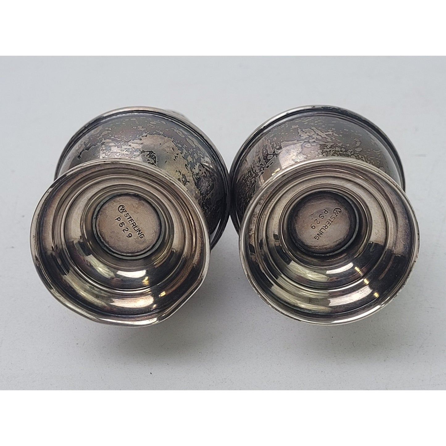 Vintage PS29 Sterling Silver Salt & Pepper Shakers | 84.93 Grams