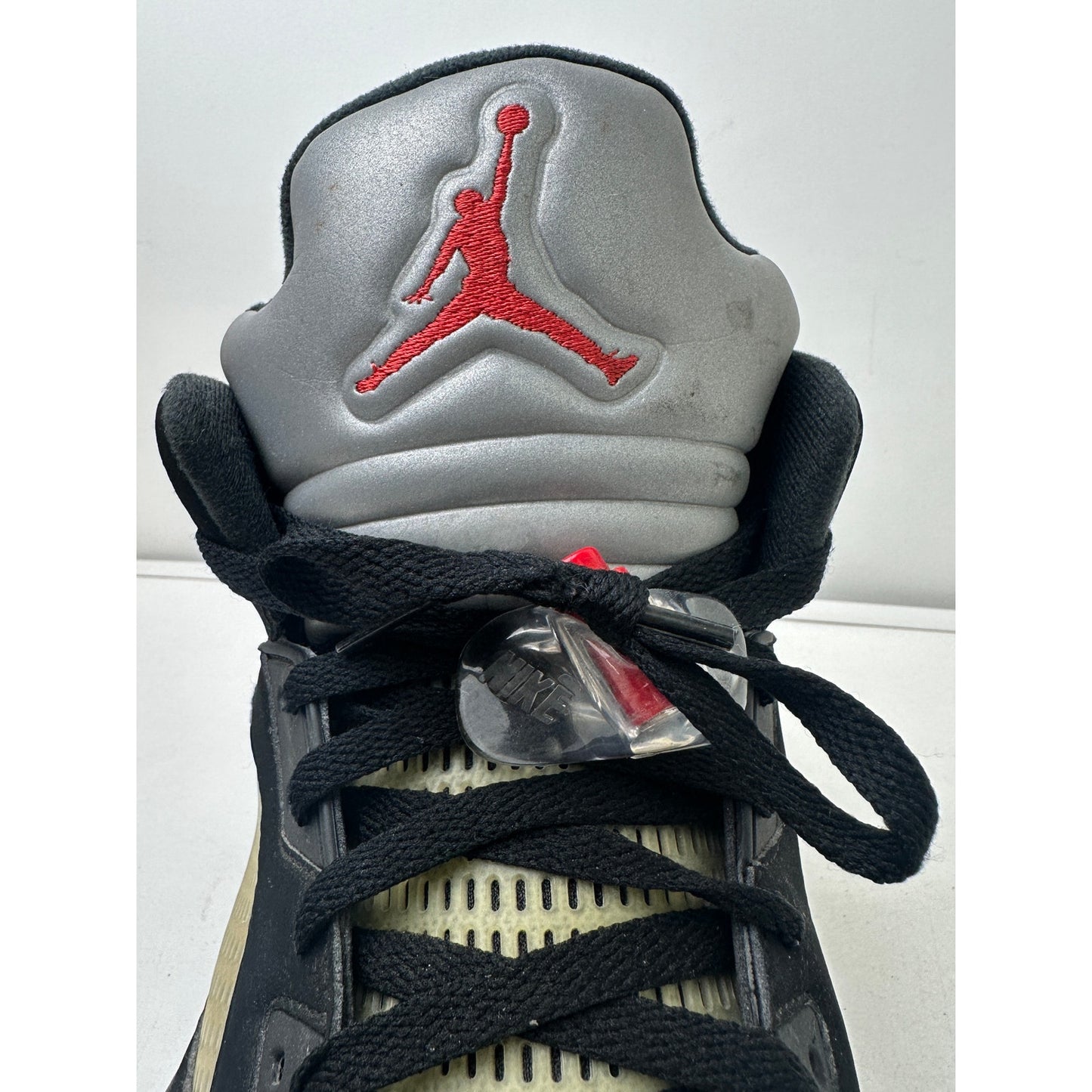 Air Jordan 5 Retro OG Black Metallic 2016 Sneakers Men's Sz 13