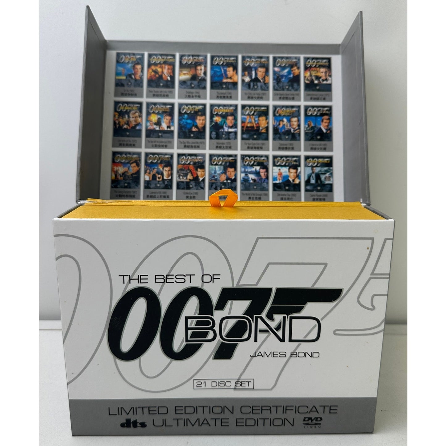 James Bond 007: The Best of Bond 21-Disc Ultimate Edition DVD Box Set W/ Bonus Movie