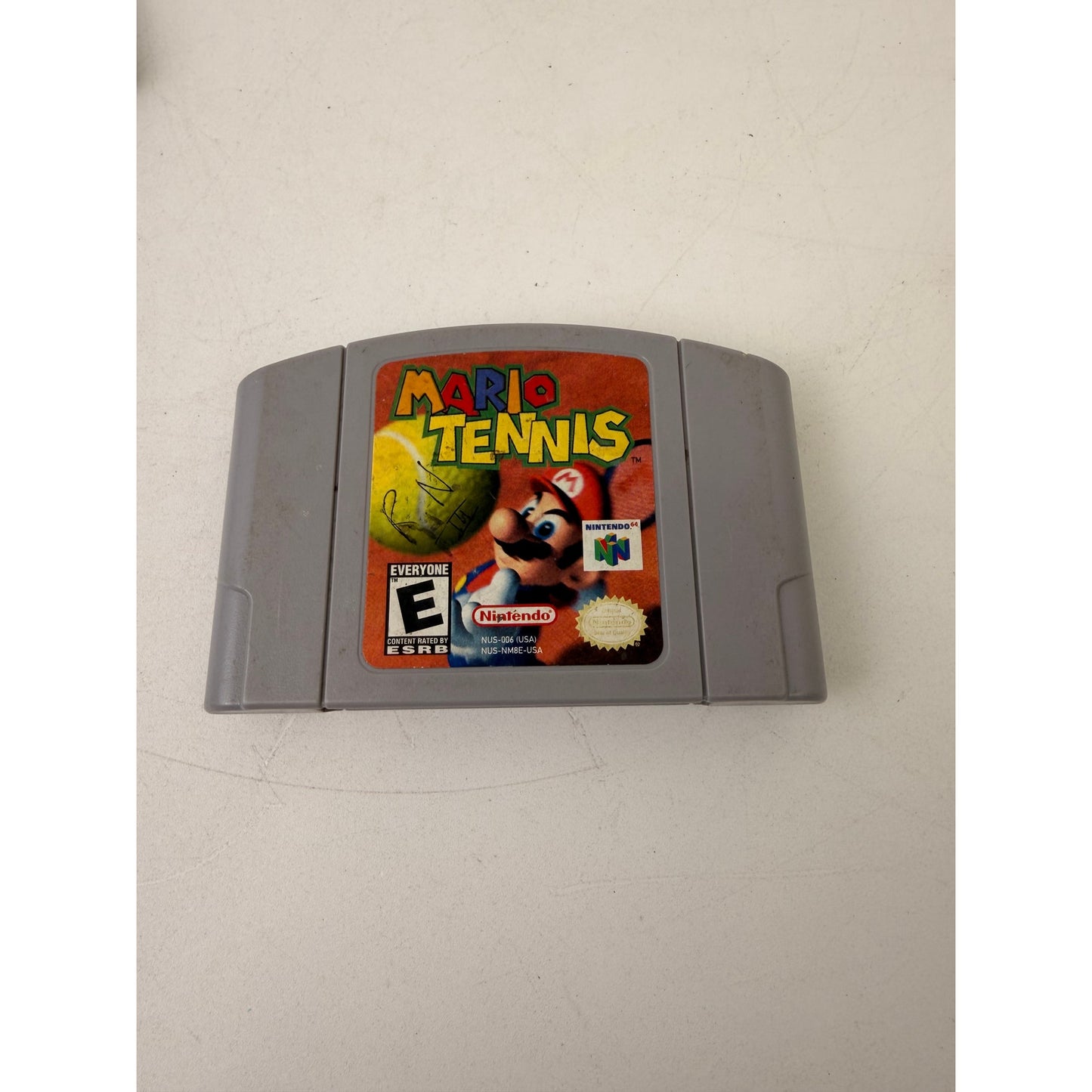 Mario Tennis N64 Game
