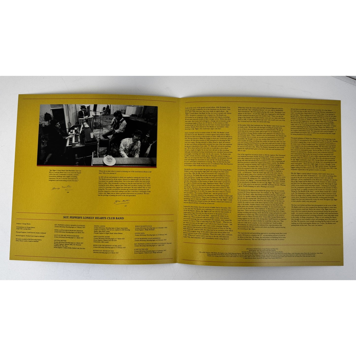 The Beatles – Sgt. Pepper's Lonely Hearts Club Band (2017 50th Anniversary 2xLP Vinyl, Half-Speed Mastered, NM)
