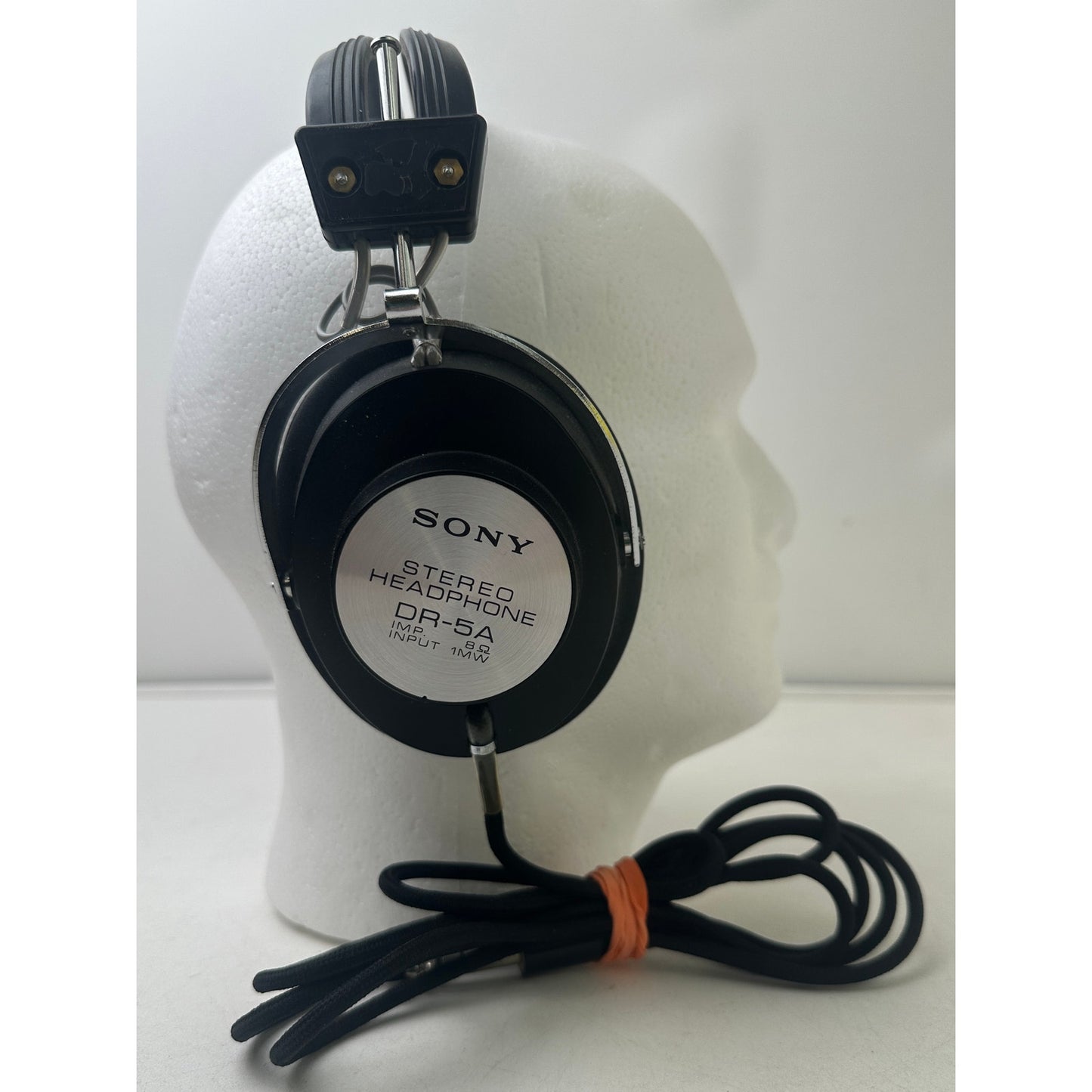VTG Sony DR-5A Over-Ear Stereo Headphones | 1960s Made In Japan | Untested