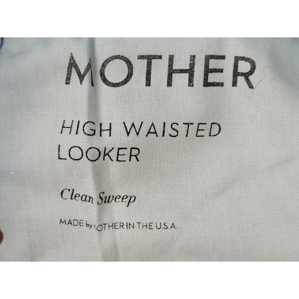 MOTHER High Waisted Looker Medium Wash Skinny Jeans | Women's Sz 31