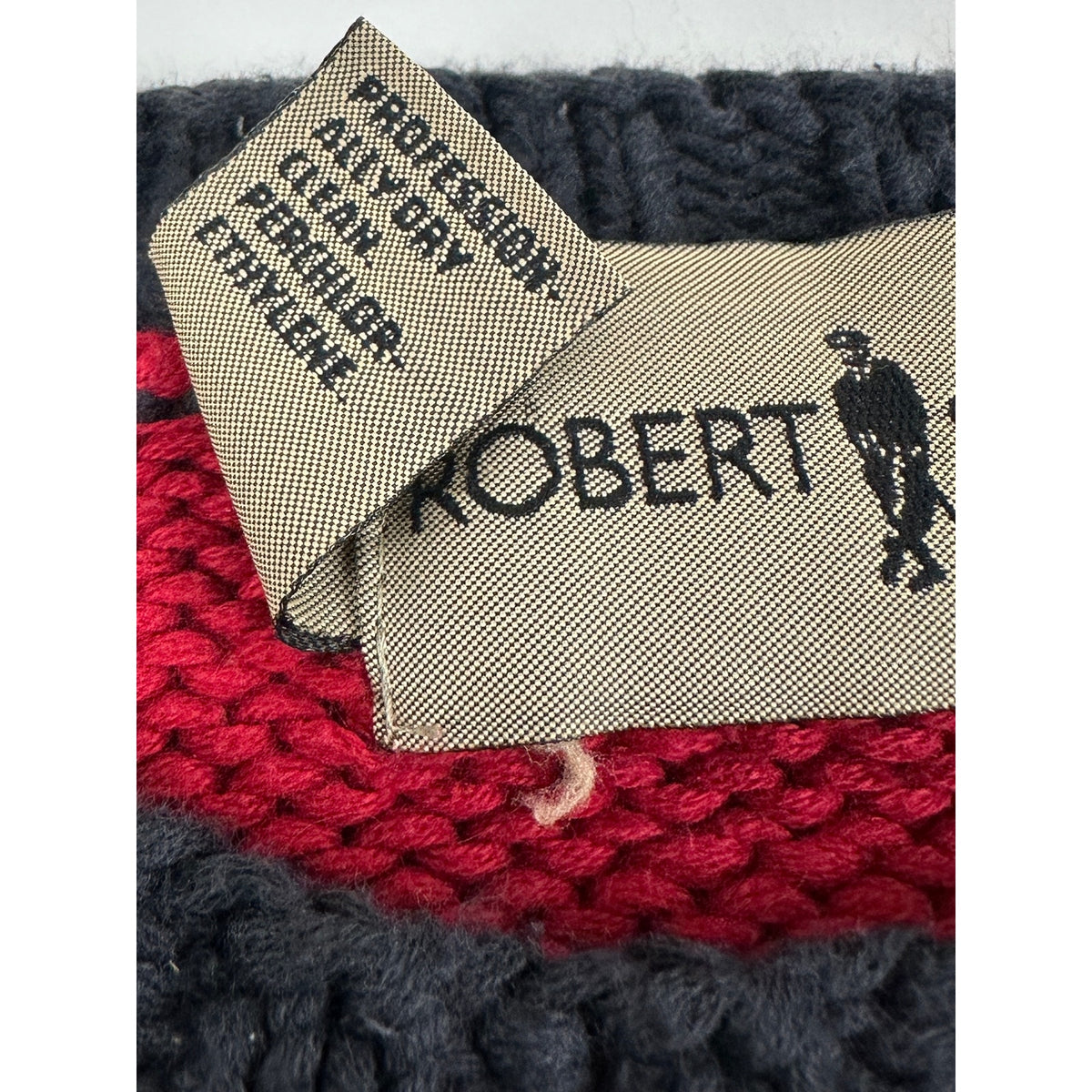 Vintage Robert Stock Bear & Pine Tree Knit Sweater Men's Sz M