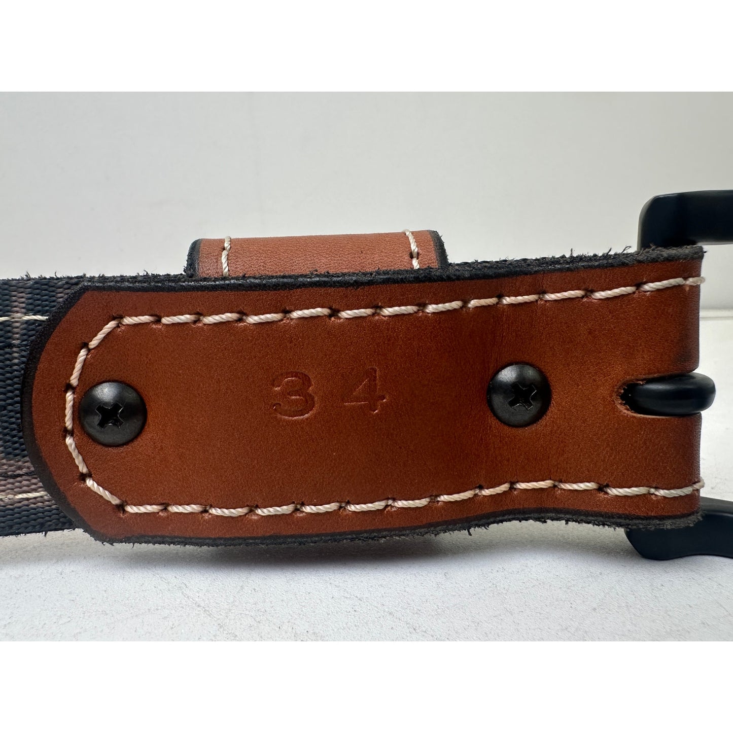 We The People Holsters Independence Brown Leather Gun Belt Men's Sz 34 | New