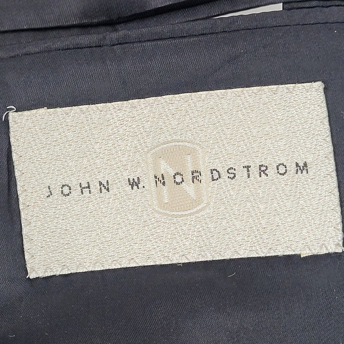 VTG John W. Nordstrom Black Camel Hair Tailored 2-Button Blazer Men's Sz 46L
