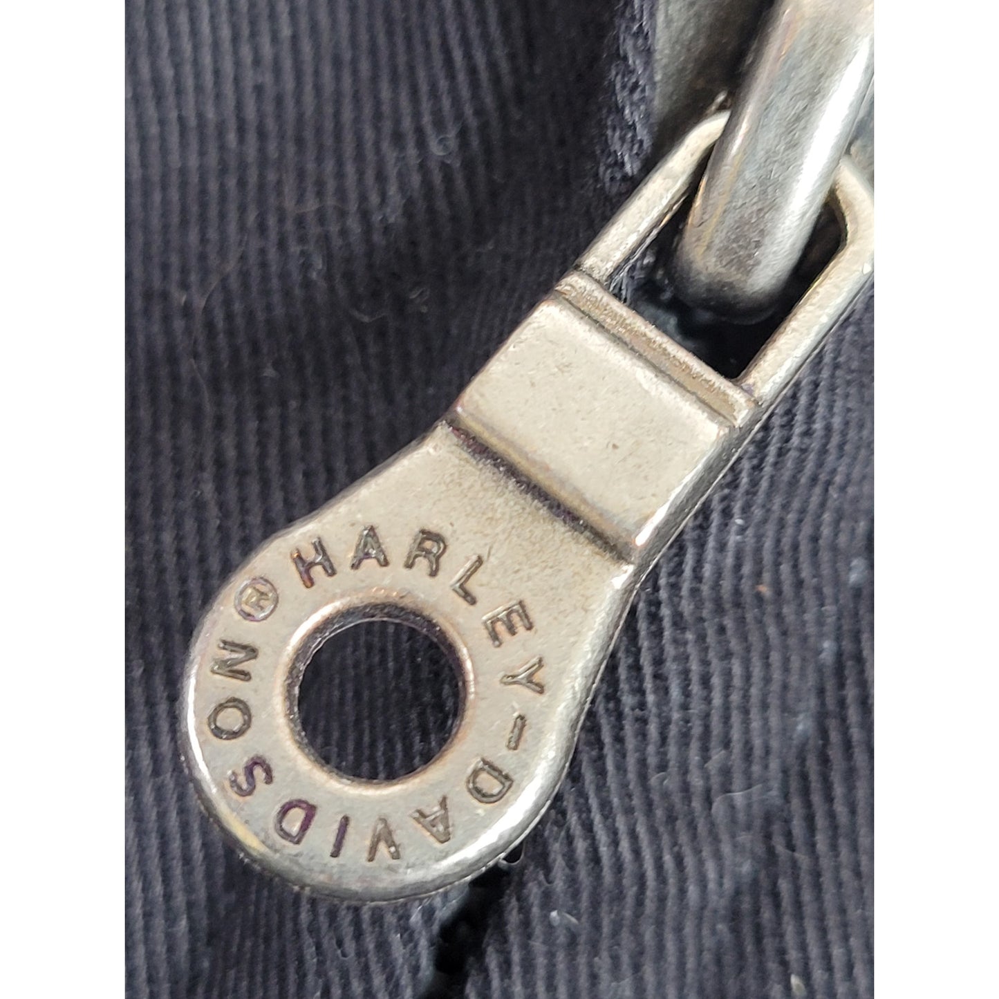 VTG 2000s Harley Davidson Cotton Bomber Varsity Jacket Women's Sz M