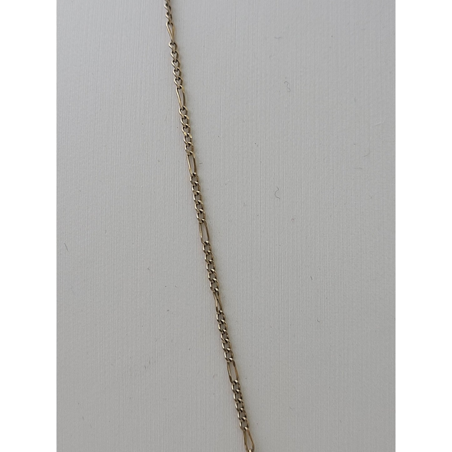 14K Yellow Gold Figaro Chain 21" | 2 Grams | Made in Italy