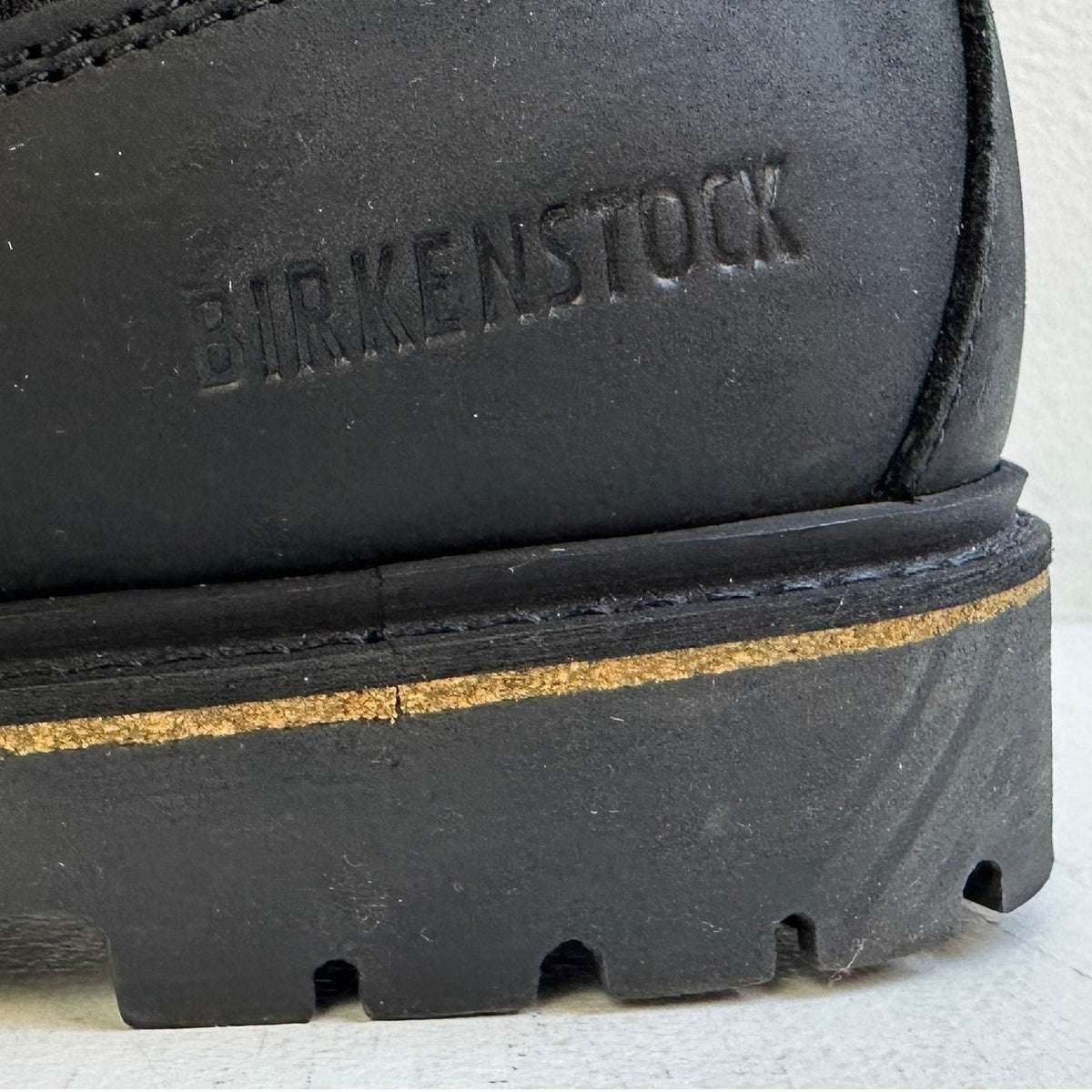 Birkenstock Stalon Black Oiled Nubuck Leather Chelsea Boots Women's Sz 6