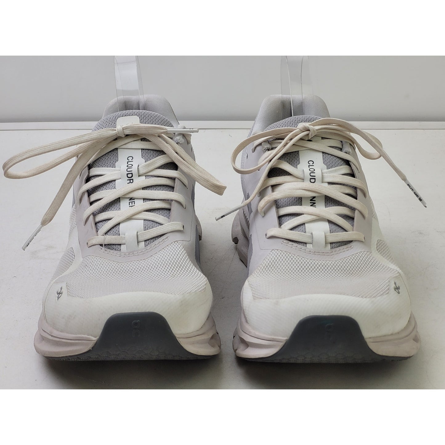 On Cloudrunner Running Sneakers Shoes White/Frost Colorway Women's Sz 10.5W