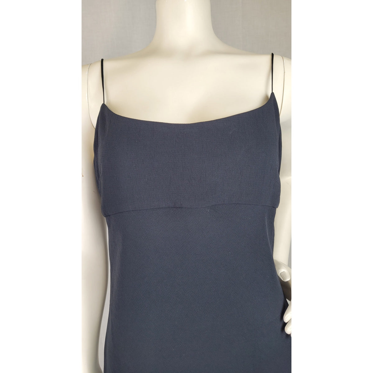 Aritzia Wilfred Foxley Black Crepe Mini Dress Sz 8 NWT