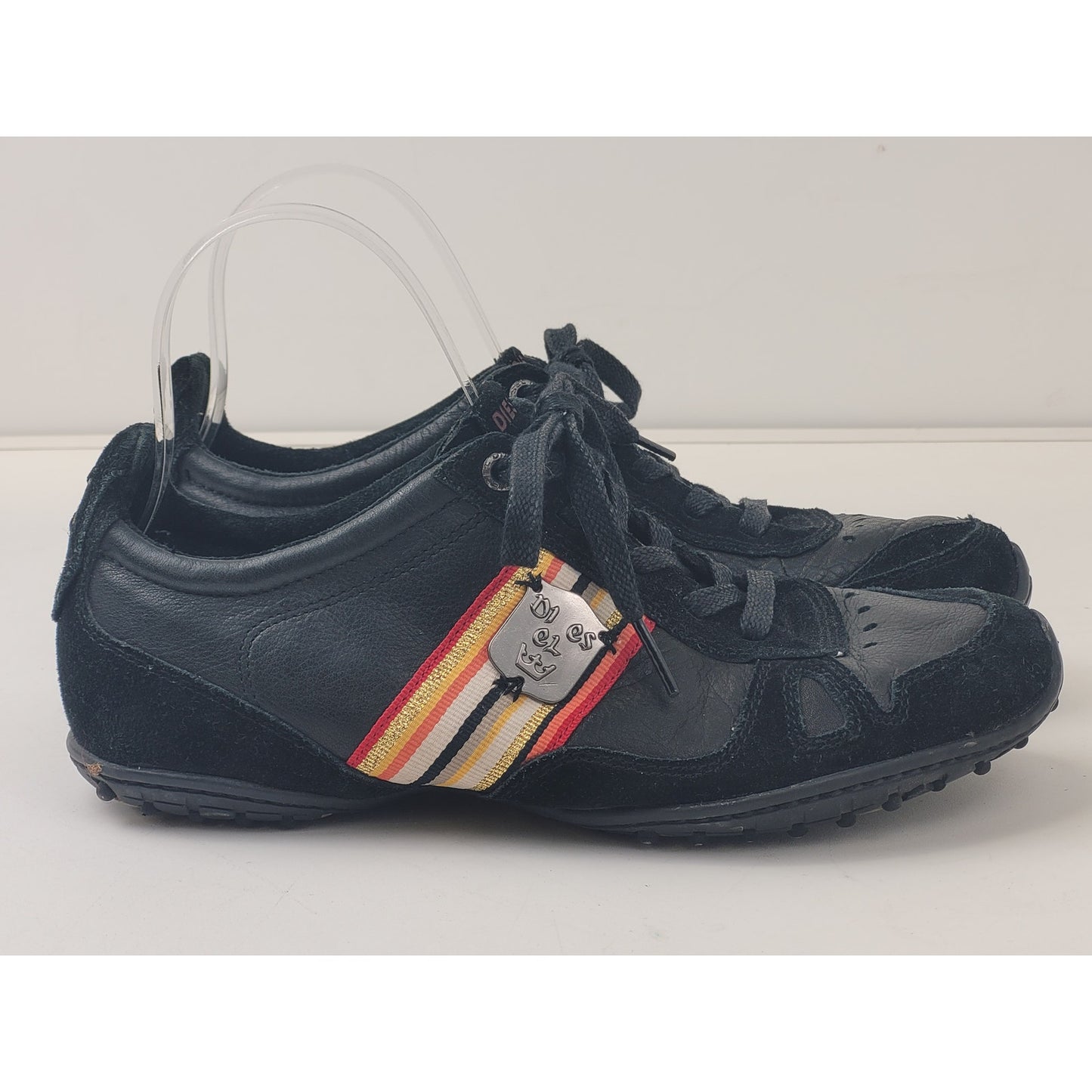 VTG Diesel Leather Suede Tennis Shoes Women's Sz 8.5