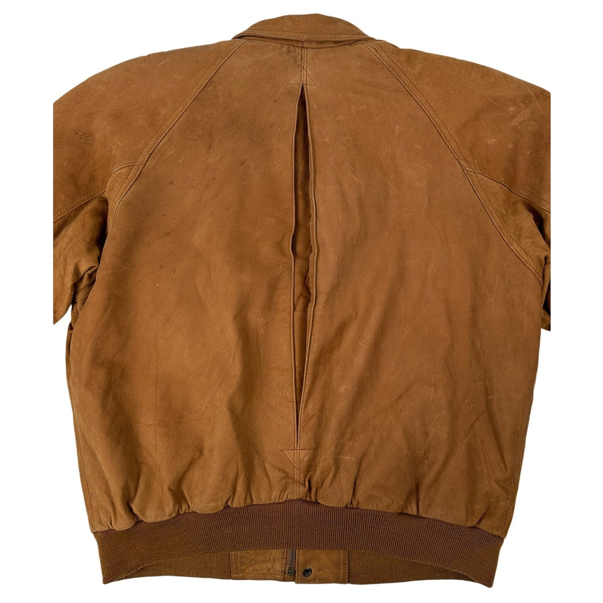 Vintage 90s Marlboro Adventure Team Leather Bomber Jacket Men's Sz M