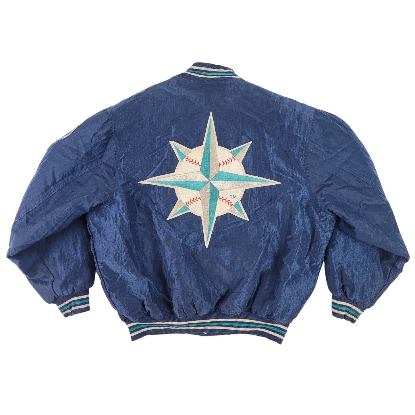 90s Start Diamond Collection Seattle Mariners Jacket Made in USA Fits M/L