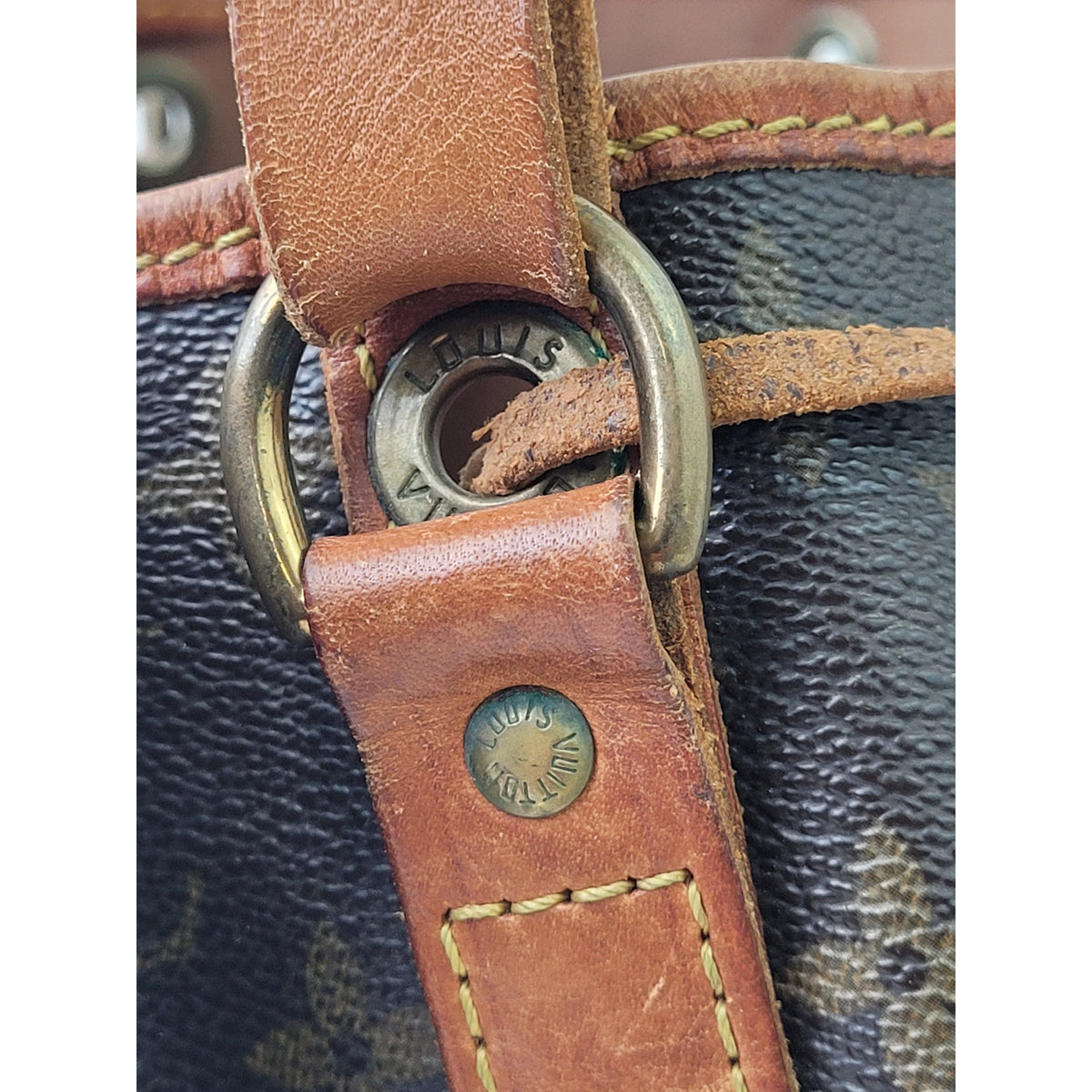 Vintage 1980s Louis Vuitton Monogram Petit Noe Bucket Bag | Fair Condition