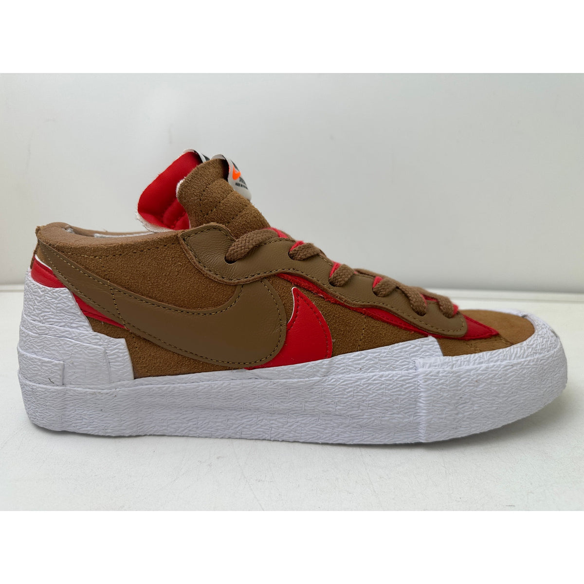 Nike Blazer Low x Sacai British Tan Sneakers Men's Sz 11