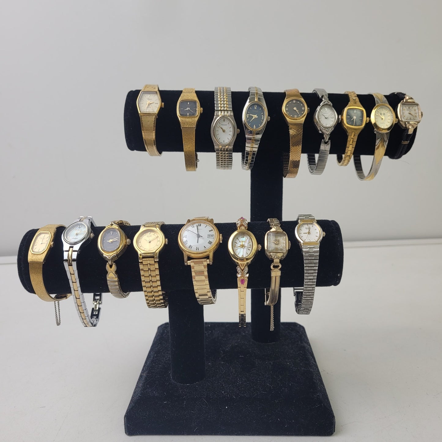 Antique/Vintage Watch Lot of 17 | Timex, Seiko, Elgin, Citizen, Pulsar, & More