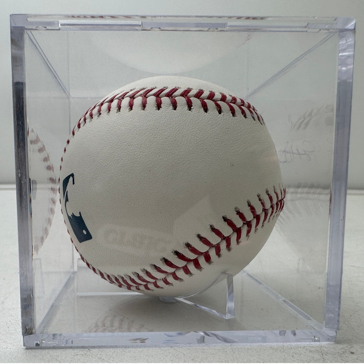 Edwin Diaz Signed Official MLB Baseball NY Mets Autograph Inscribed 39 W/ Cube Case