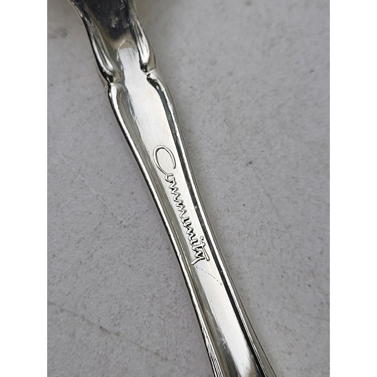 Vintage Oneida Community Silverplate Affection Pattern Flatwear Set of 50