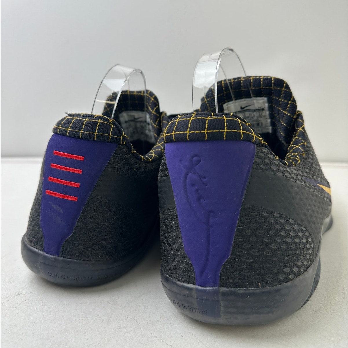 Nike Kobe 11 XI Low Carpe Diem Black/Court Purple/University Gold Sneakers Men's Sz 13