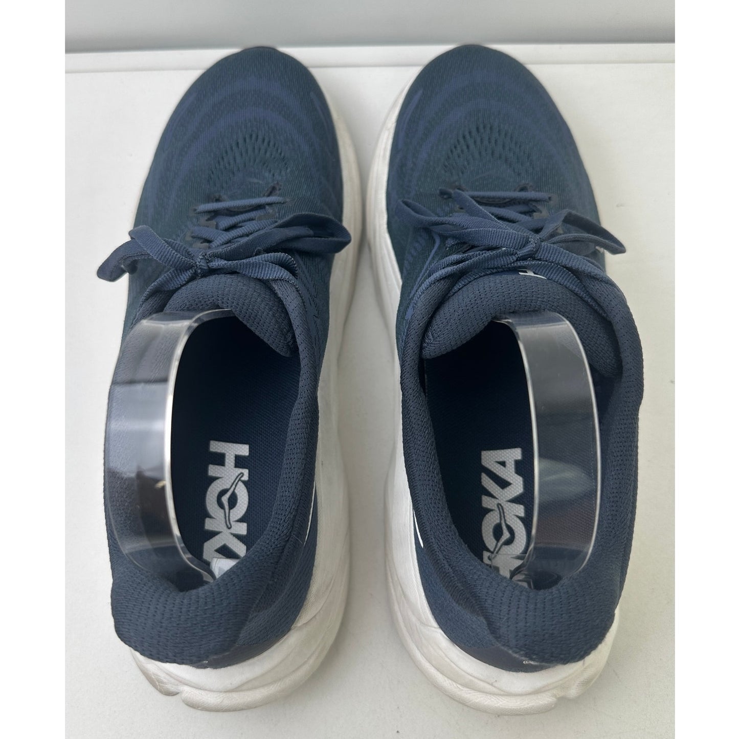 HOKA Arahi 8 Varsity Navy/White Running Shoes Men's Sz 9.5
