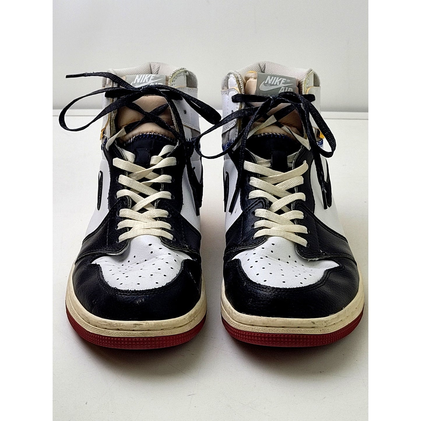 Nike Air Jordan 1 Retro High Union Los Angeles Black Toe Sneakers Men's Sz 11