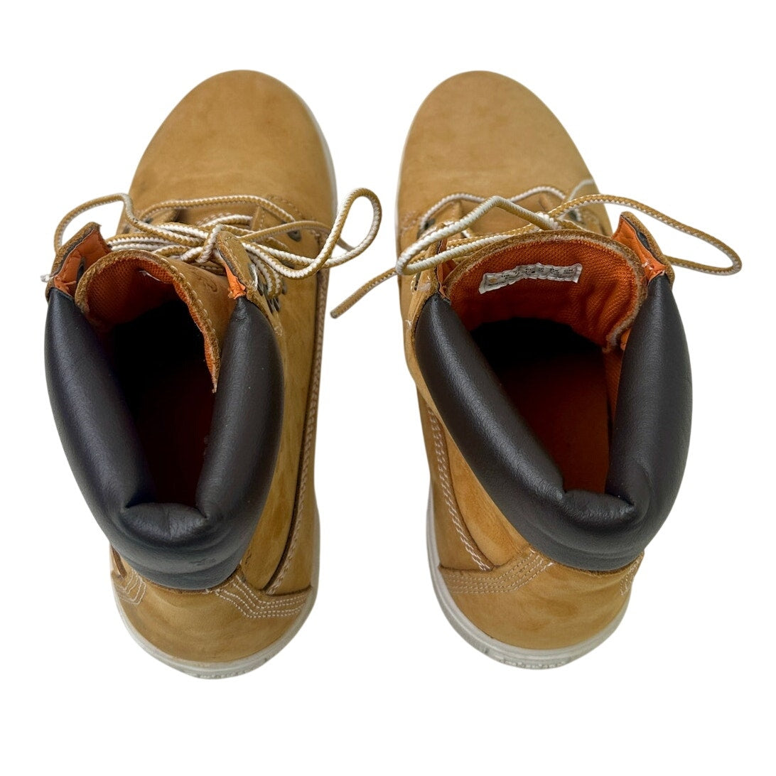 Timberland EK 2.0 6-Inch Wheat Nubuck Lace-Up Sneaker Boots Youth Sz 5