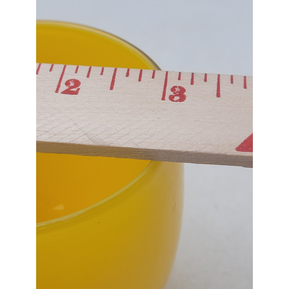 glassybaby "Daffodil" Sunny Yellow Glass Votive Candle Holder w Tag