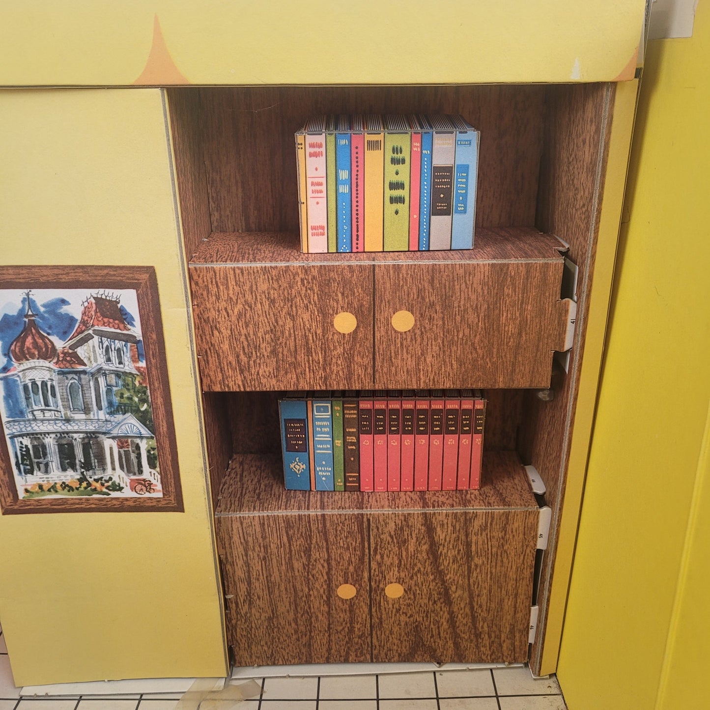 1962 Mattel Vintage Barbie Dream House with Furniture & Accessories