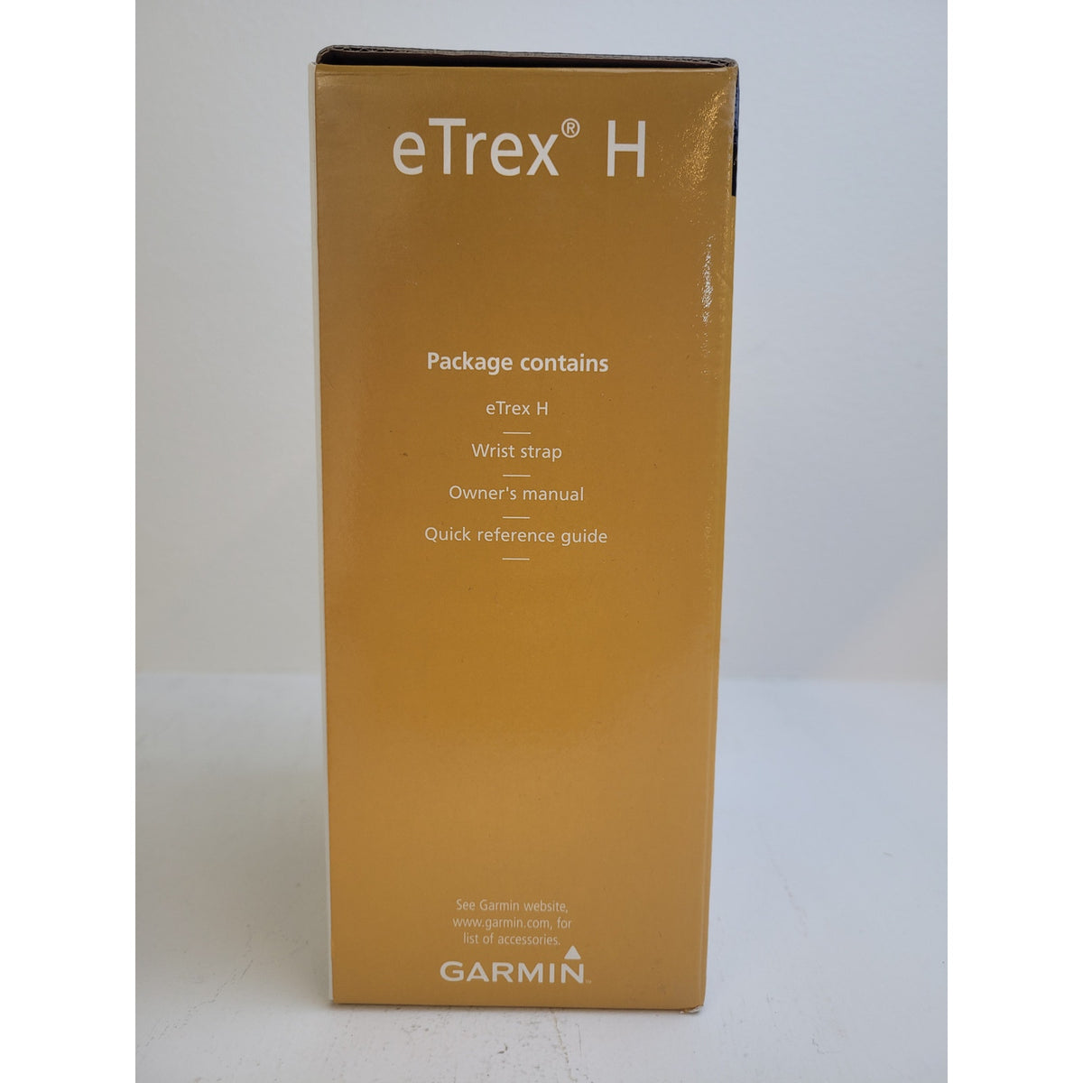 Garmin eTrex H Handheld GPS Receiver Yellow | New in Open Box