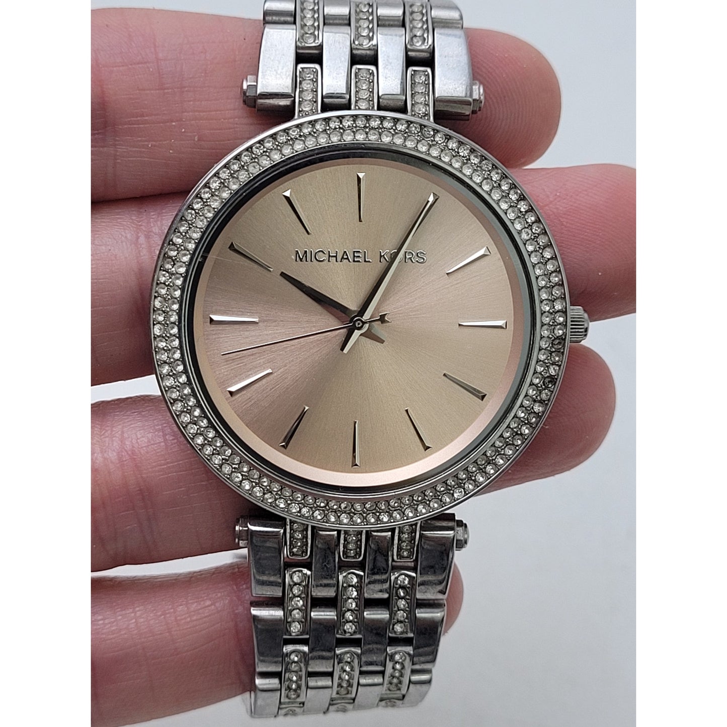 Michael Kors Darci MK3218 Women's Silver Stainless Steel Analog Dial Watch