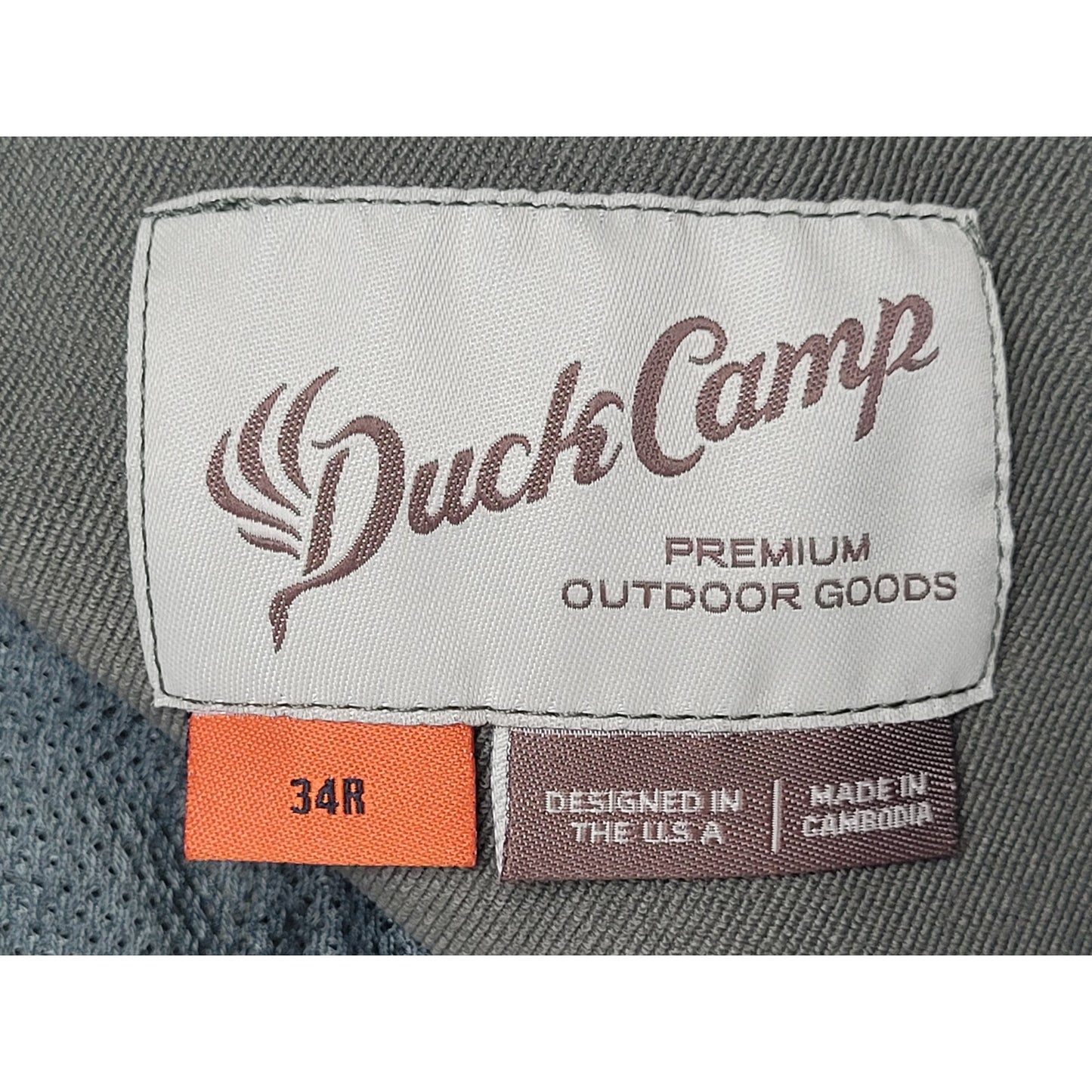 Duck Camp M's Tracker Pants Moss Color Men's Sz 34R MSRP: $149