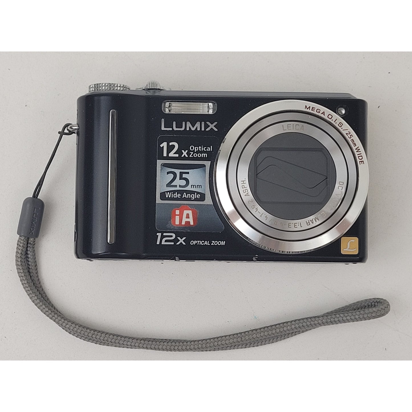Black Panasonic Lumix DMC-ZS1 Digital Camera in Original Box