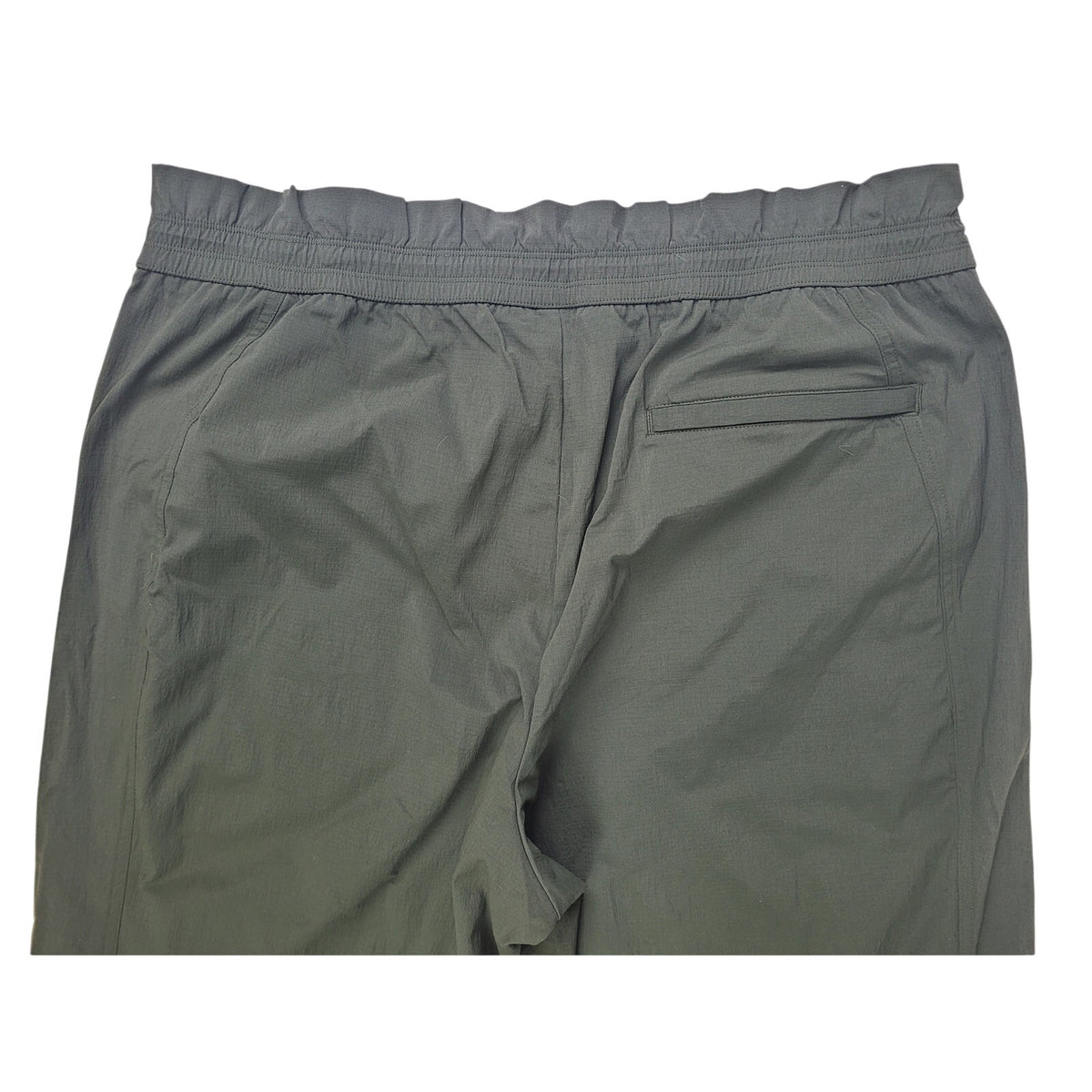 Athleta Trekkie Parachute Pant Olive Green Women's Sz XL NWT