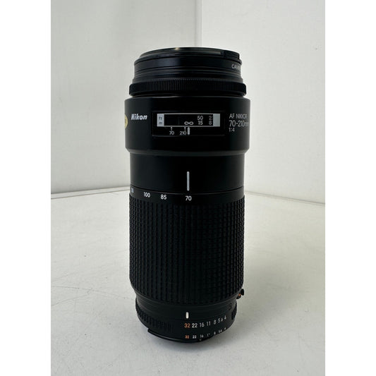 Nikon AF Nikkor 70-210mm 1:4 F4 AF w/ 62mm Filter Camera Lens