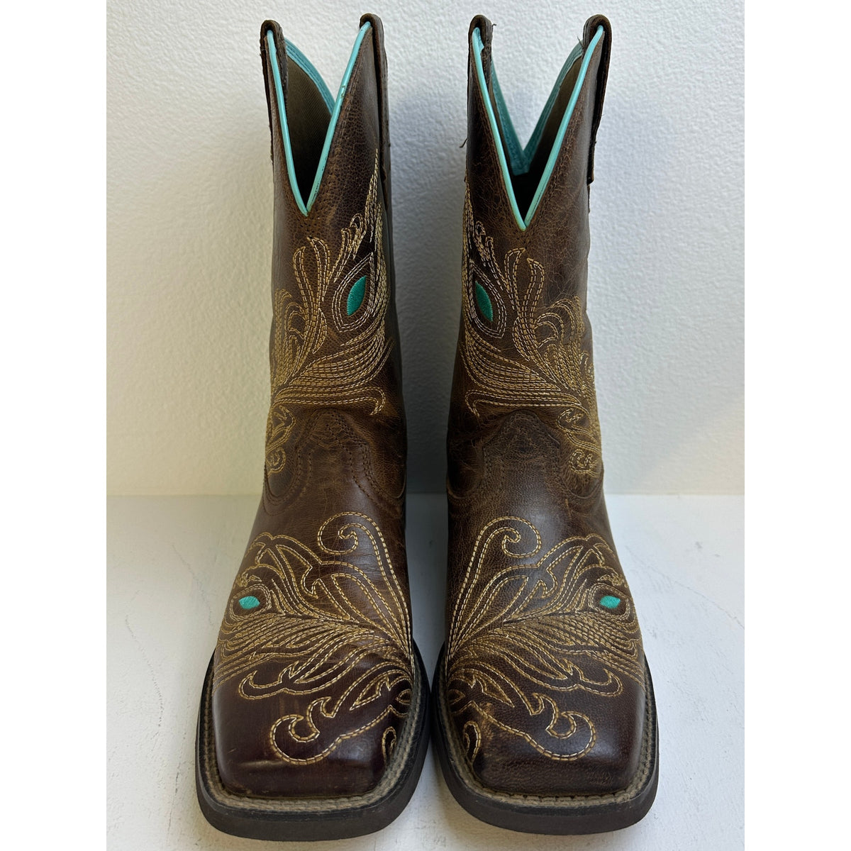 Ariat Women's Bright Eyes II Western Boots Weathered Brown Women's Sz 7.5