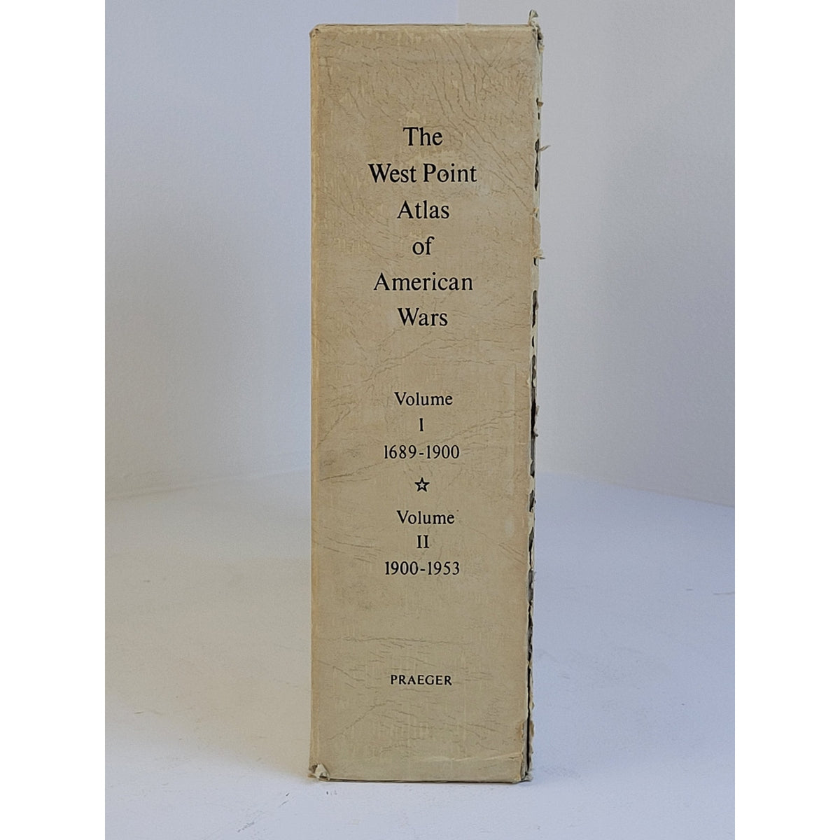 VTG The West Point Atlas of American Wars Volumes I & II Praeger Publishers 1972