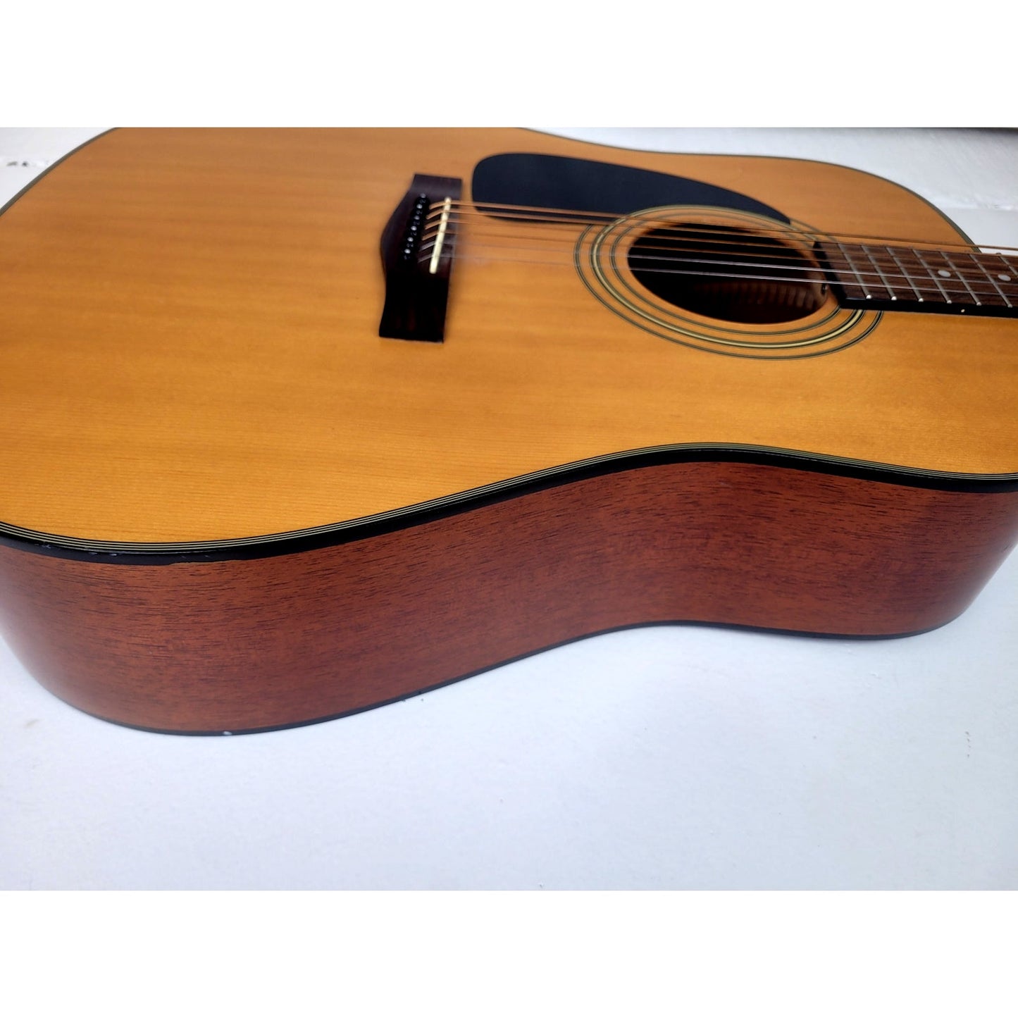 Fender DG-10LH NS Left-handed Acoustic Guitar w Case EUC