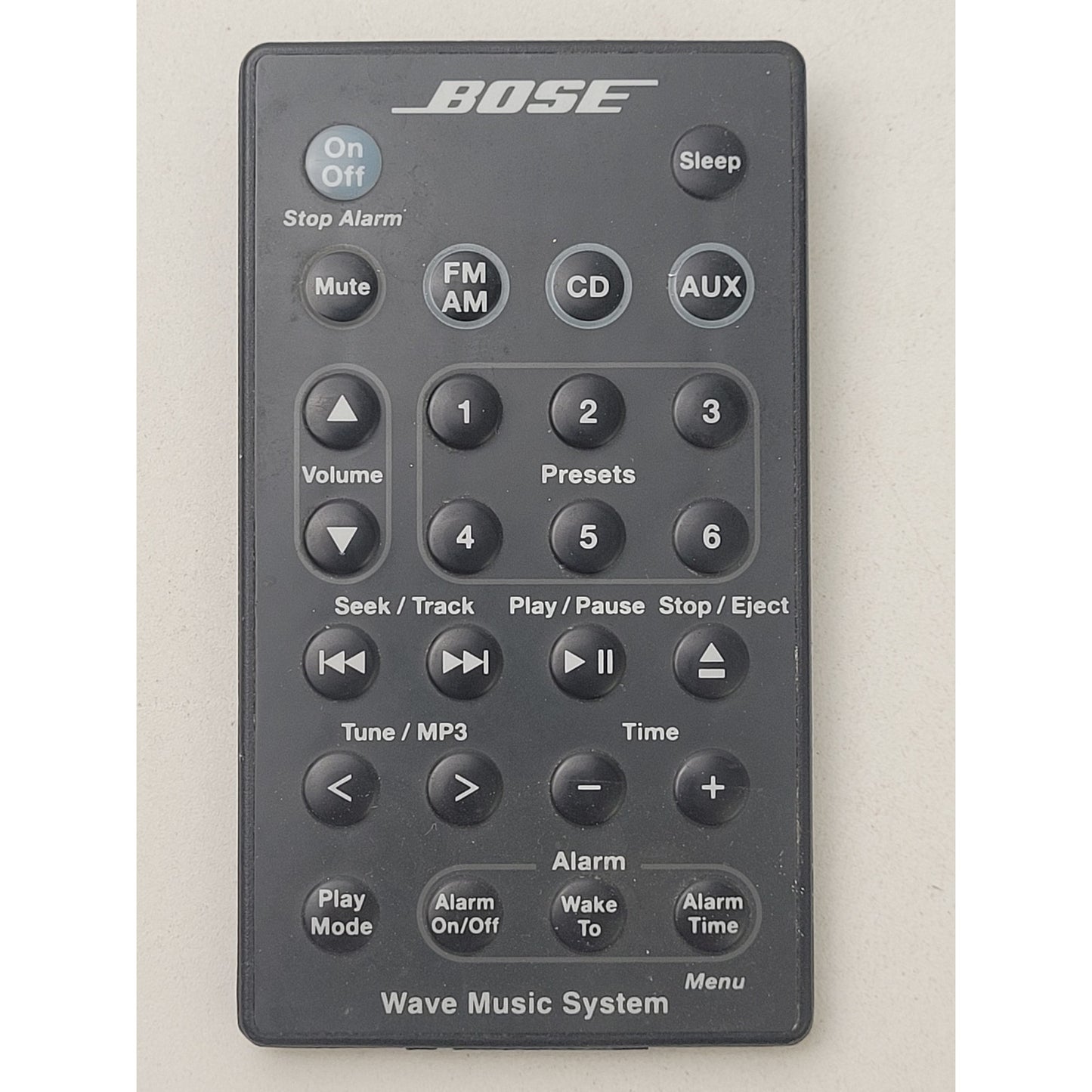 Bose Wave Music System AM/FM CD Player Clock Radio + Remote | No Cable