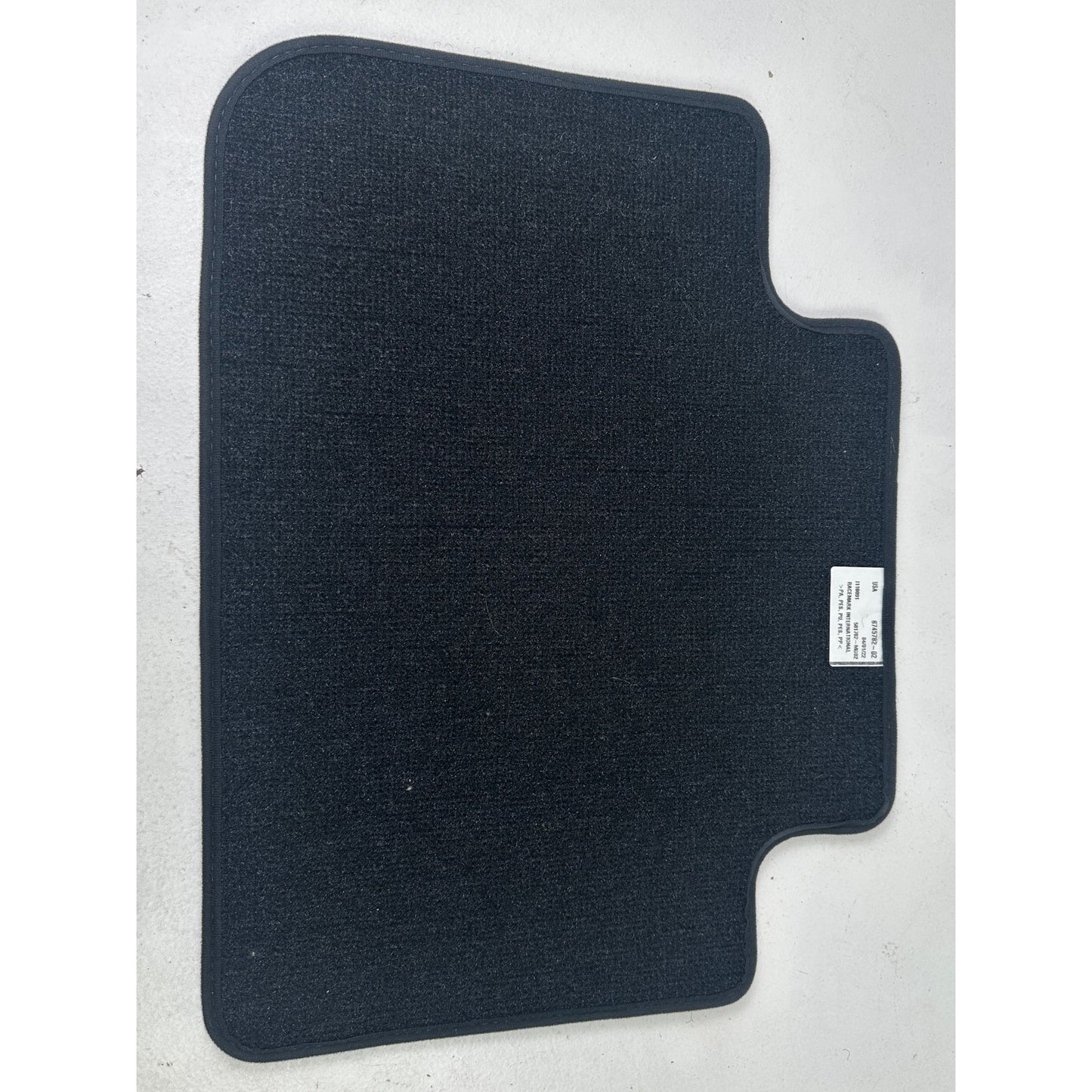 Genuine BMW X3 / X4 OEM Black Carpet Floor Mats Set Of 4