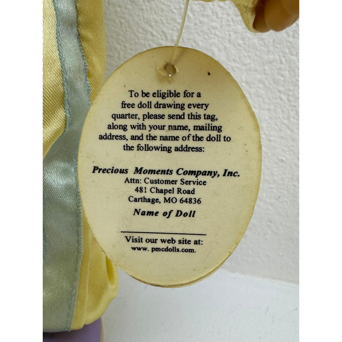 Precious Moments 1999 Buttons Limited Edition Clown Doll #1305