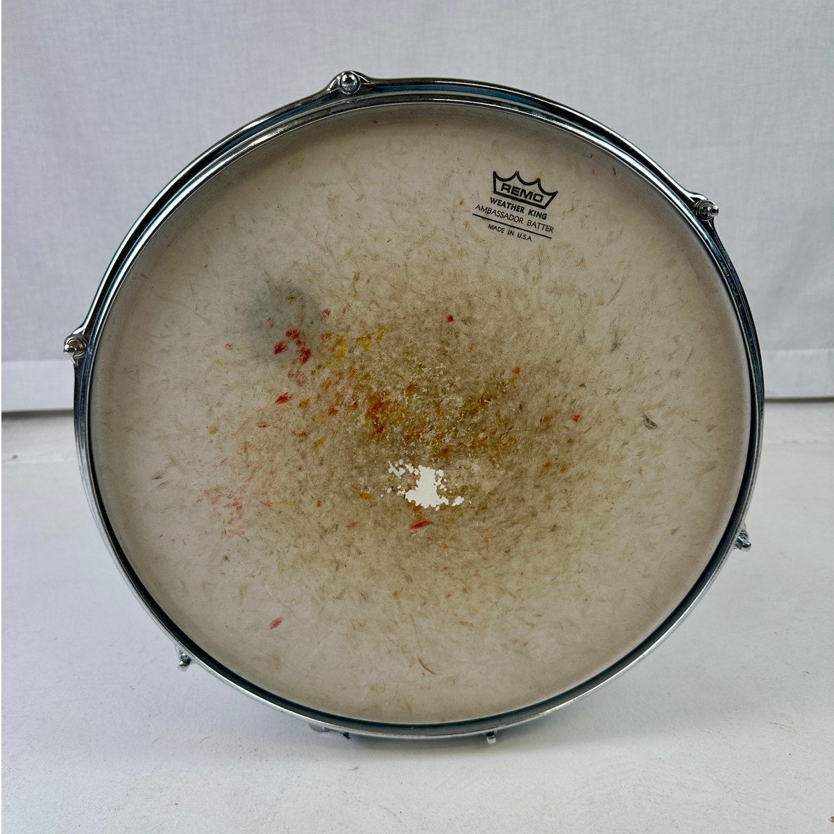 Vintage 1960s Slingerland 14" Black Diamond Pearl Snare Drum