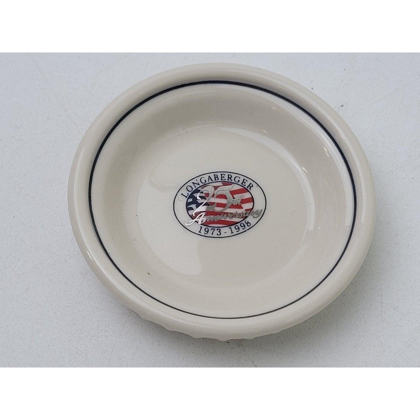 Longaberger Pottery Collectible Miniature Set of 4