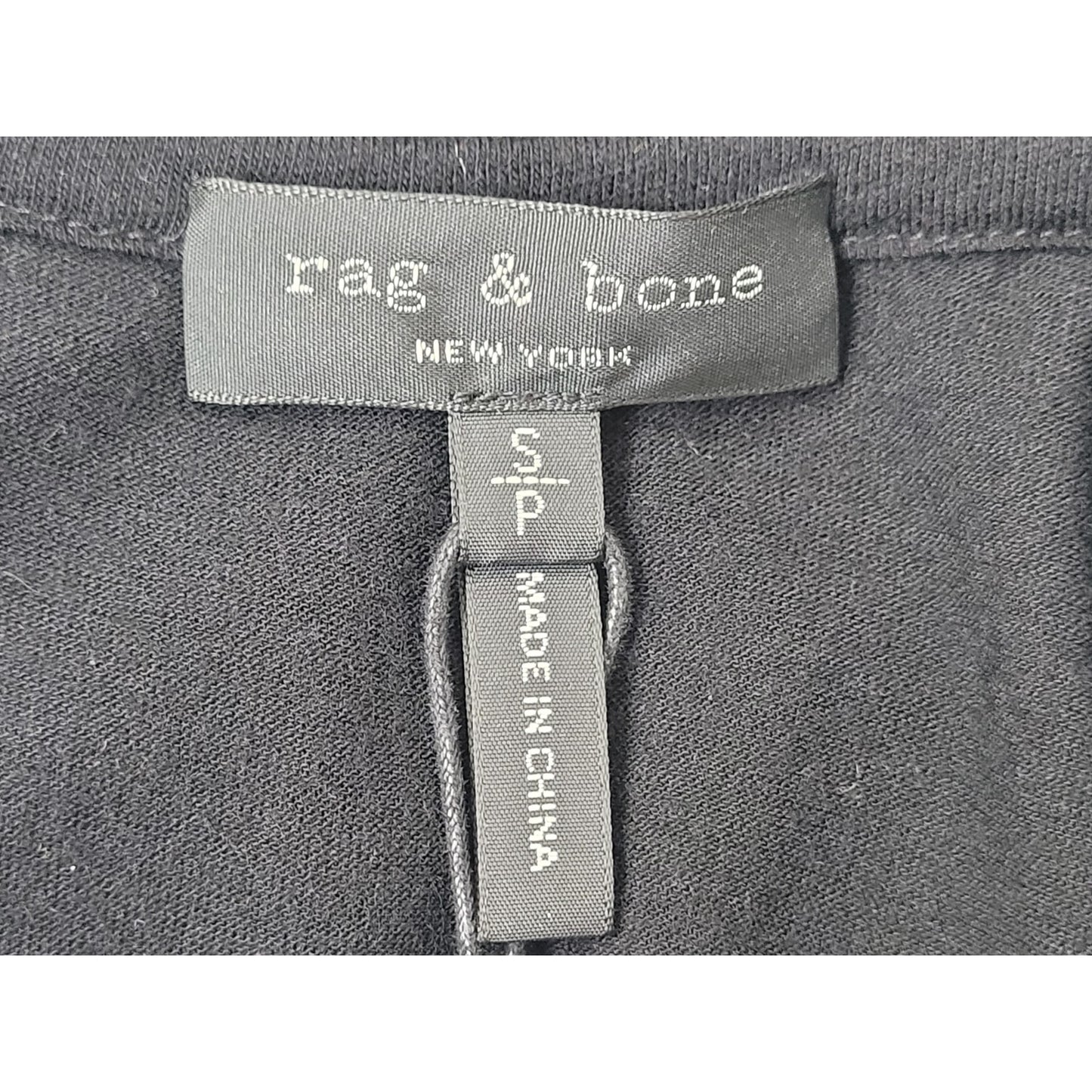 Rag & Bone Black Leyton Drape Dress Sz S NWT MSRP: $295