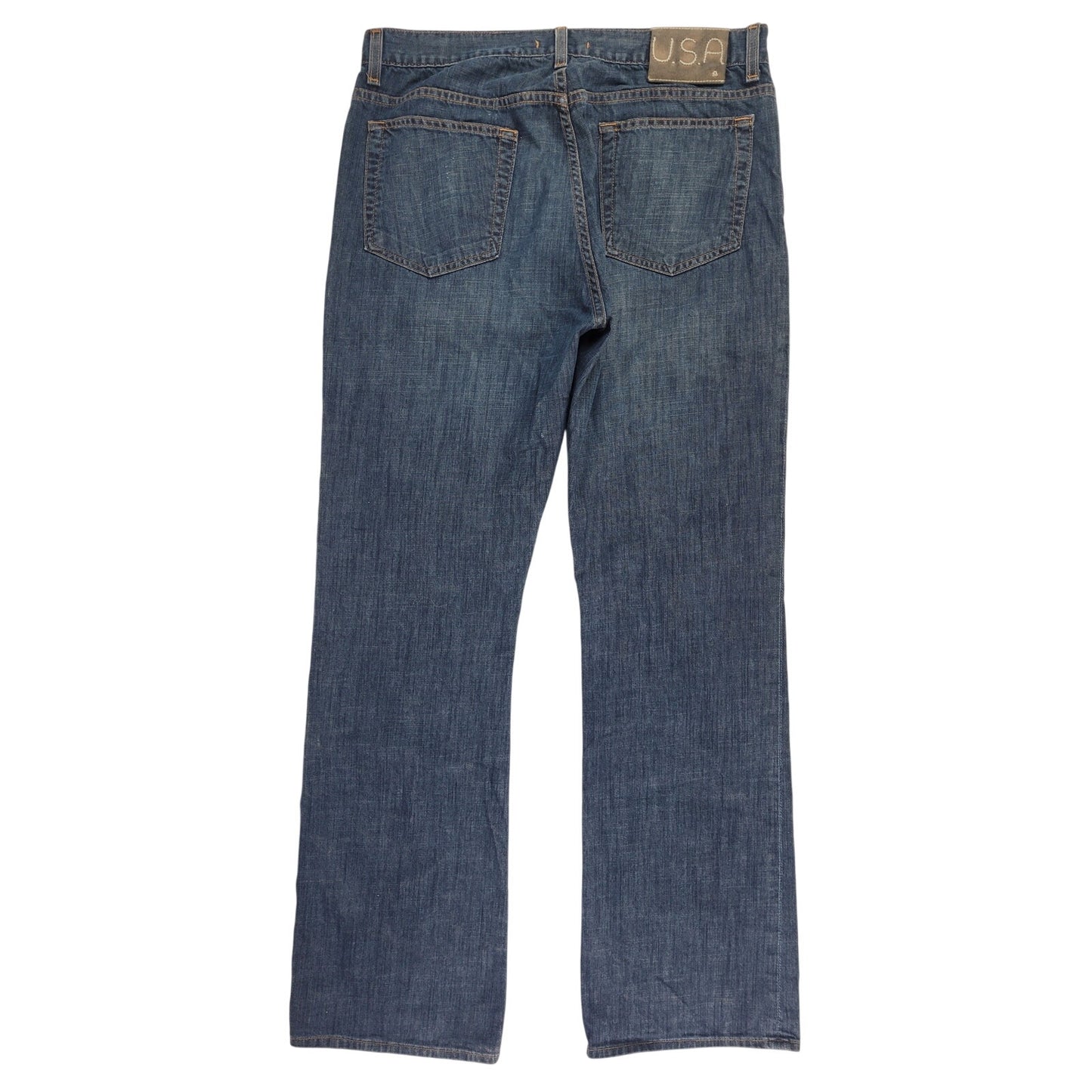 John Varvatos Boot Cut Dark Wash Lightweight Jeans Men's Sz 36 x 34