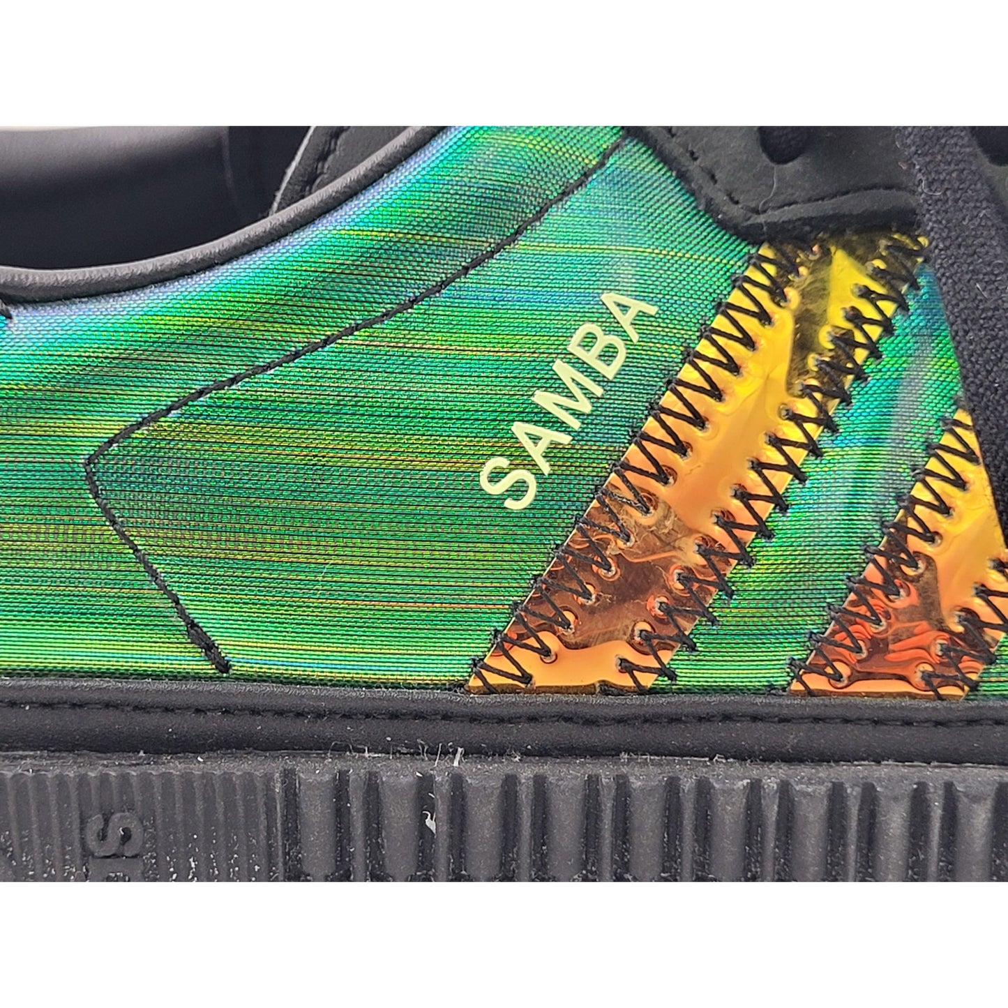 Adidas Sambarose Platform Sneakers in Black Energy Ink Women's Sz 11